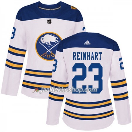 Nainen NHL Buffalo Sabres Pelipaita Sam Reinhart 23 2018 Winter Classic Adidas Valkoinen Authentic